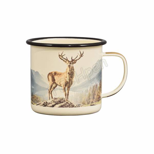 GENTLEMENS GREAT OUTDOORS ENAMEL MUG DEER GEN371