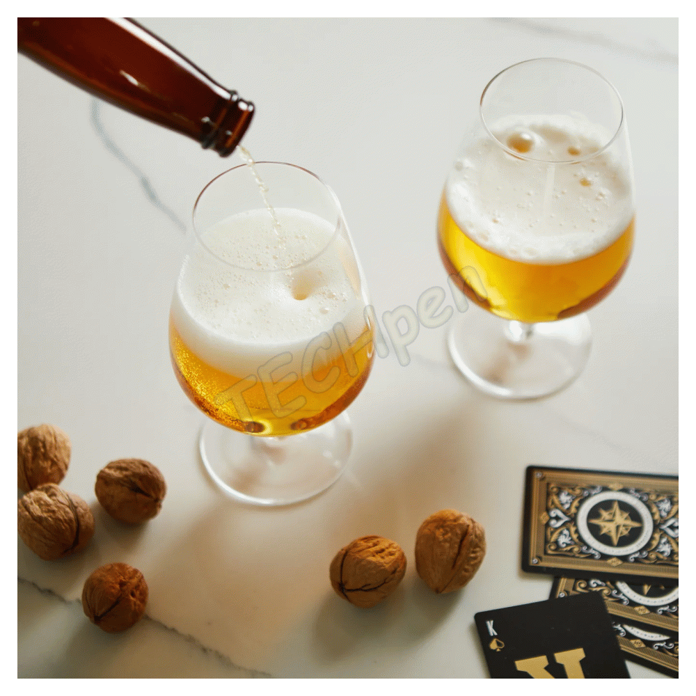 GENTLEMENS GEN732 SET OF 2 TULIP BEER GLASSES