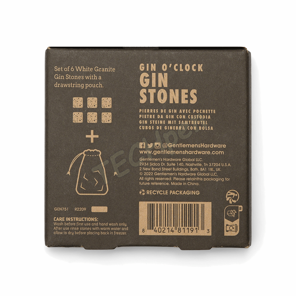 GENTLEMENS GEN751 GIN STONES