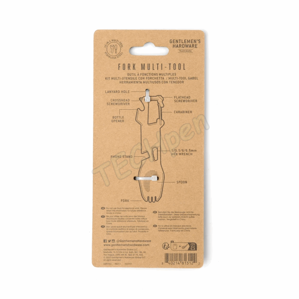 GENTLEMENS MINI FORK MULTI-TOOL GEN763