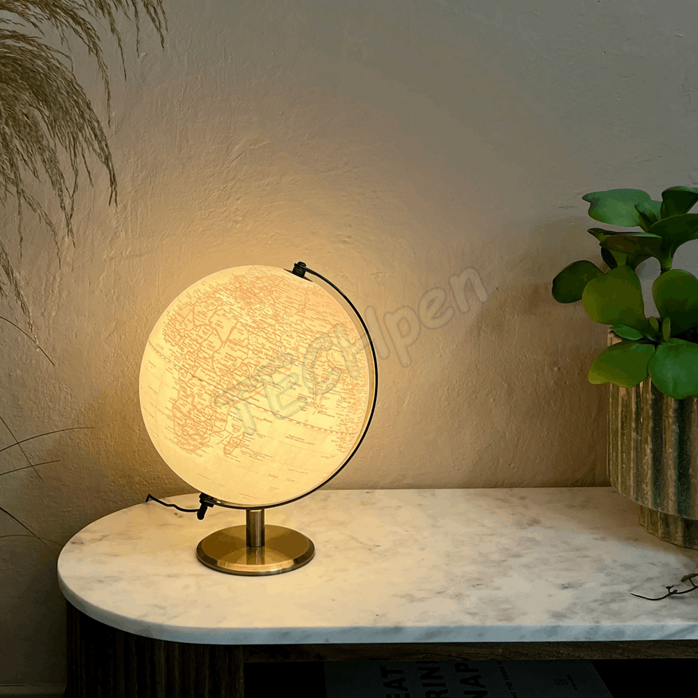 GENTLEMENS GEN687 VINTAGE GLOBE LIGHT 10