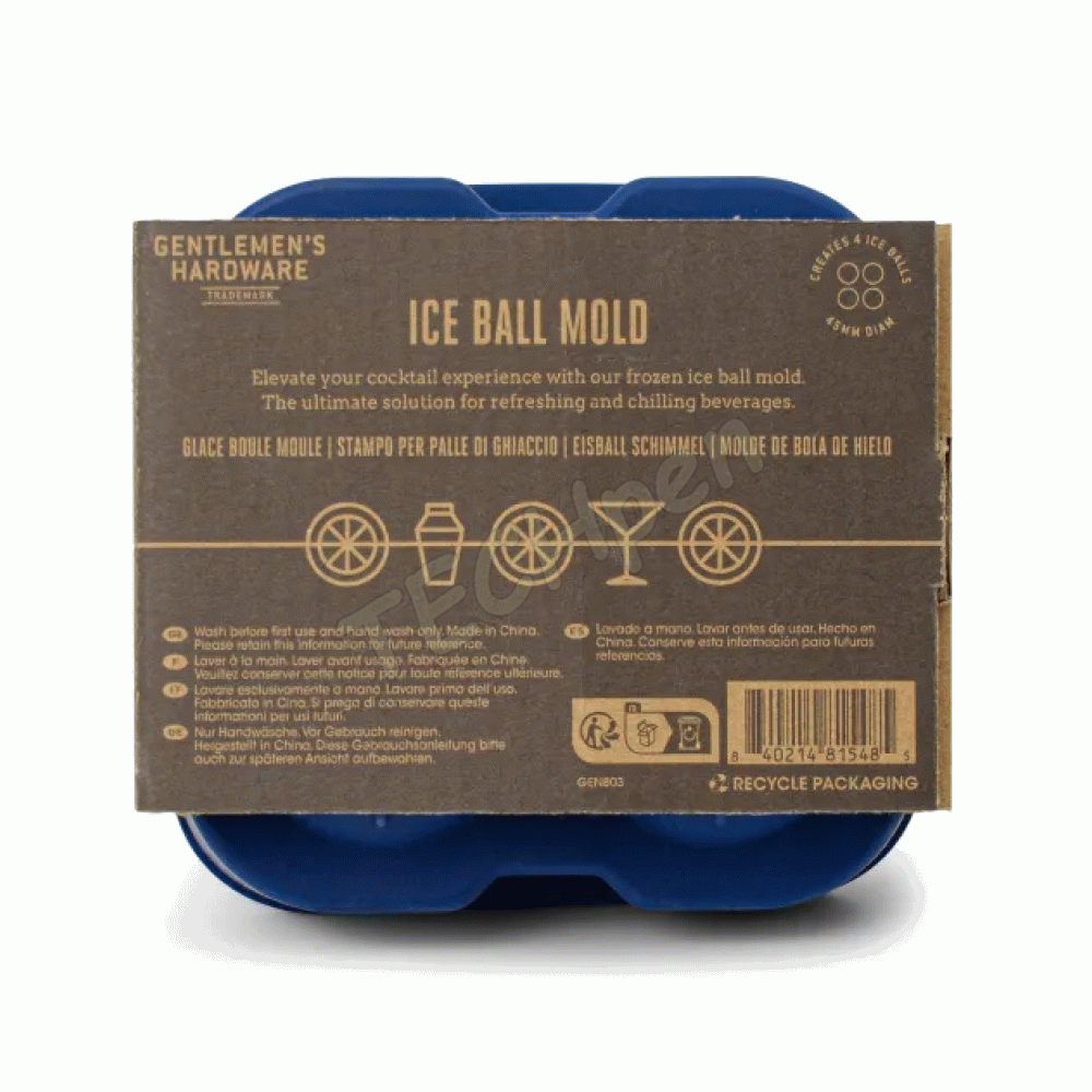 GENTLEMENS GEN803UK ICE CUBE TRAY