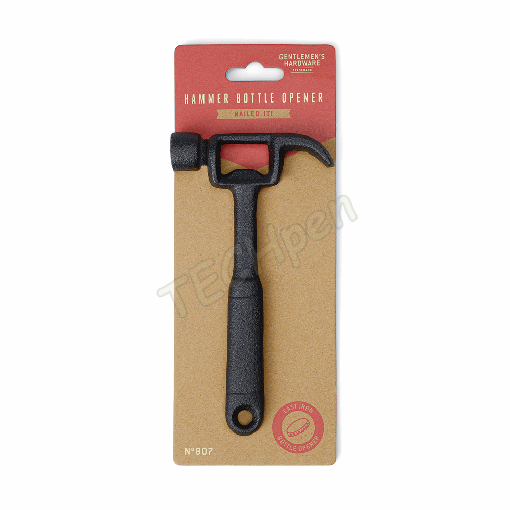 GENTLEMENS GEN807UK HAMMER BOTTLE OPENER