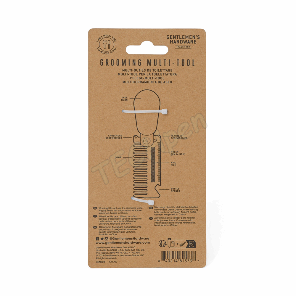 GENTLEMENS GEN828UK GROOMING MULTI TOOL