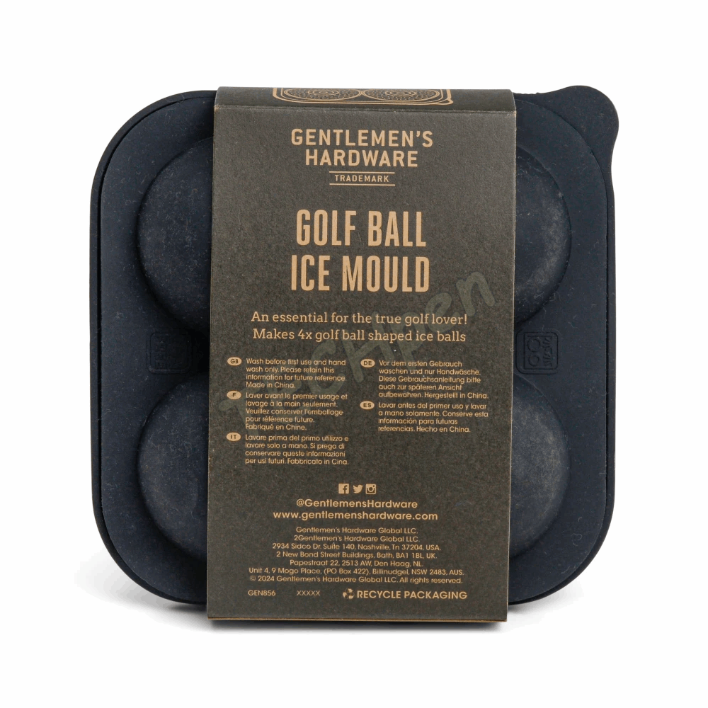 GENTLEMENS GEN856UK GOLF BALL ICE MOULD