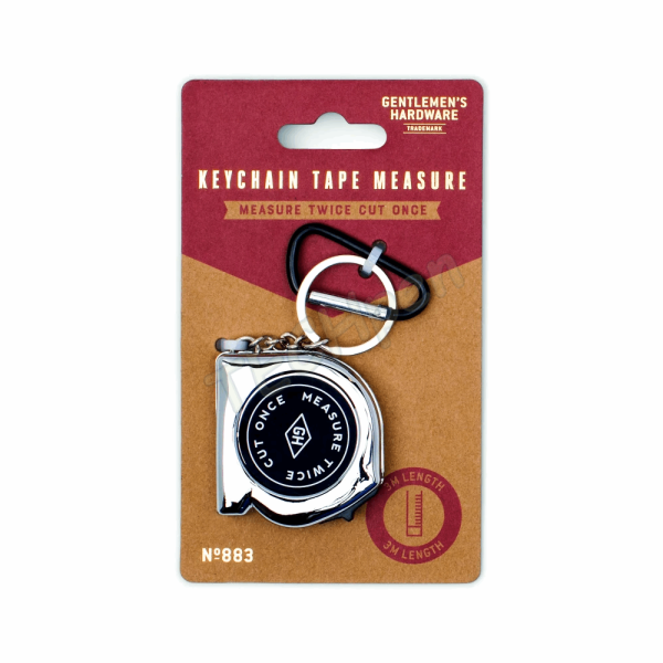 GENTLEMENS GEN883UK KEY CHAIN TAPE MEASURE