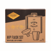GENTLEMENS GEN898UK HIP FLASK SET
