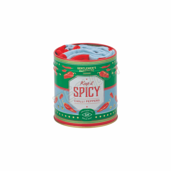 GENTLEMENS GEN911UK SOCKS IN A CAN - CHILLIES