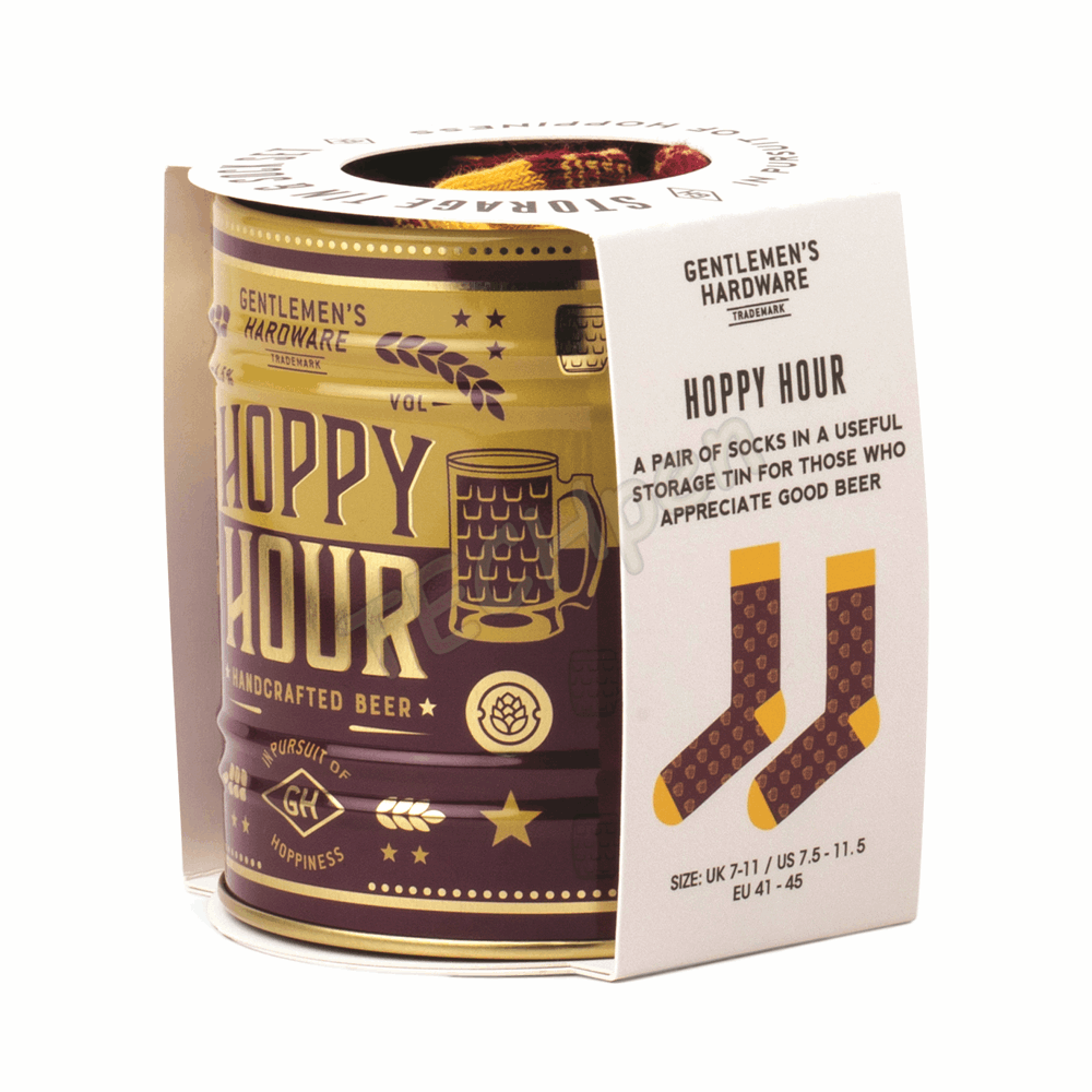 GENTLEMENS GEN916UK SOCKS IN A CAN - BEER