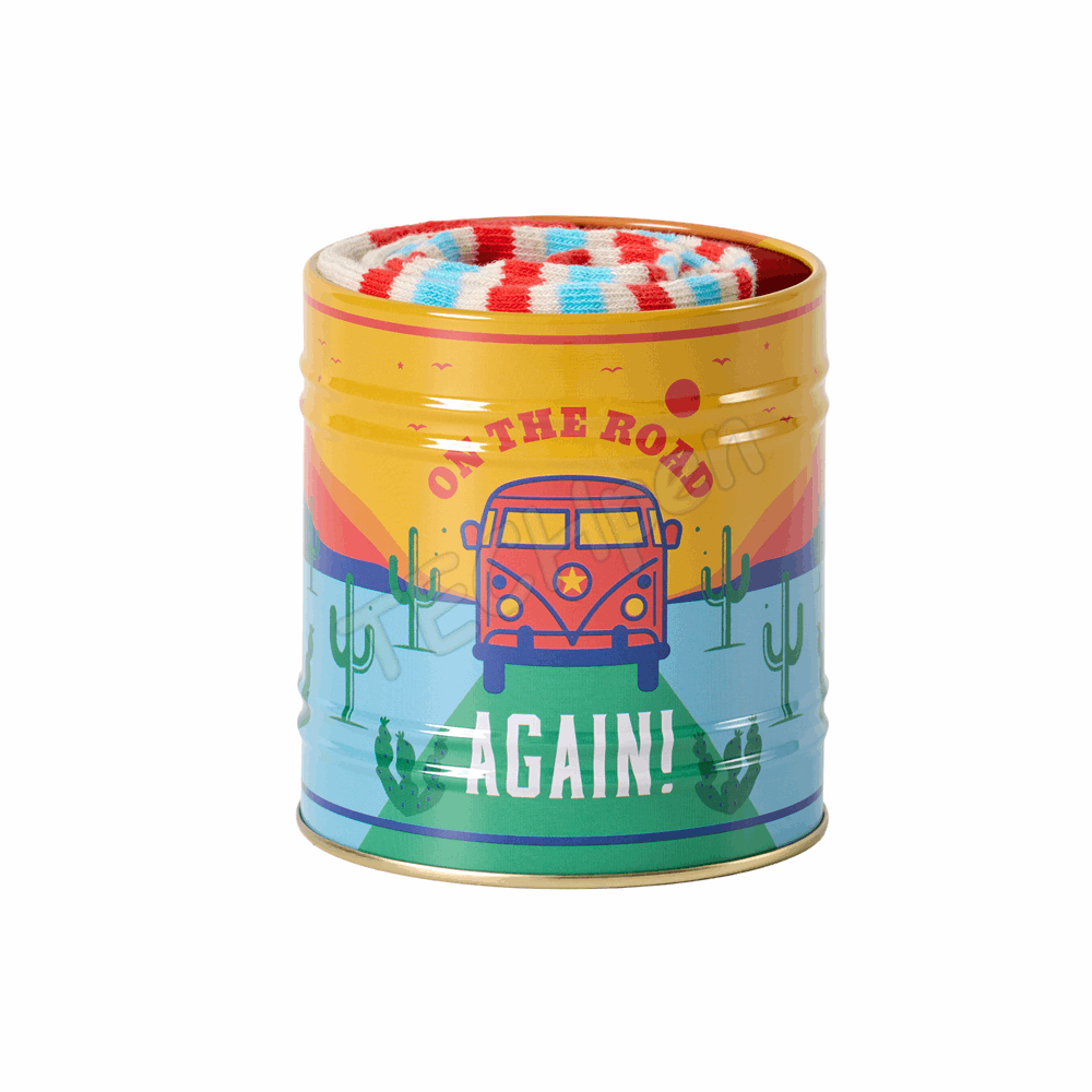 GENTLEMENS GEN941UK STORAGE TIN & SOCK SET - CAMPING
