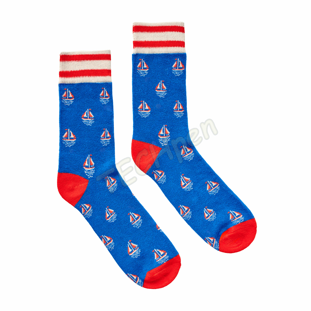 GENTLEMENS GEN943UK STORAGE TIN & SOCK SET - SAILING