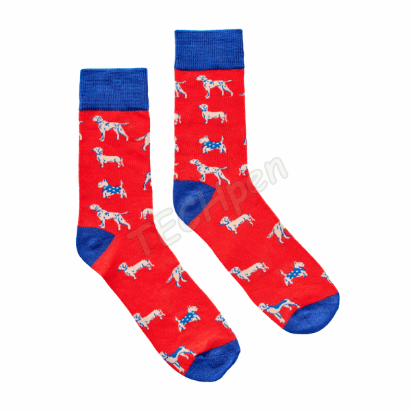 GENTLEMENS GEN944UK STORAGE TIN & SOCK SET - DOGS