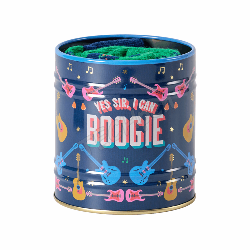 GENTLEMENS GEN945UK STORAGE TIN & SOCK SET - GUITAR