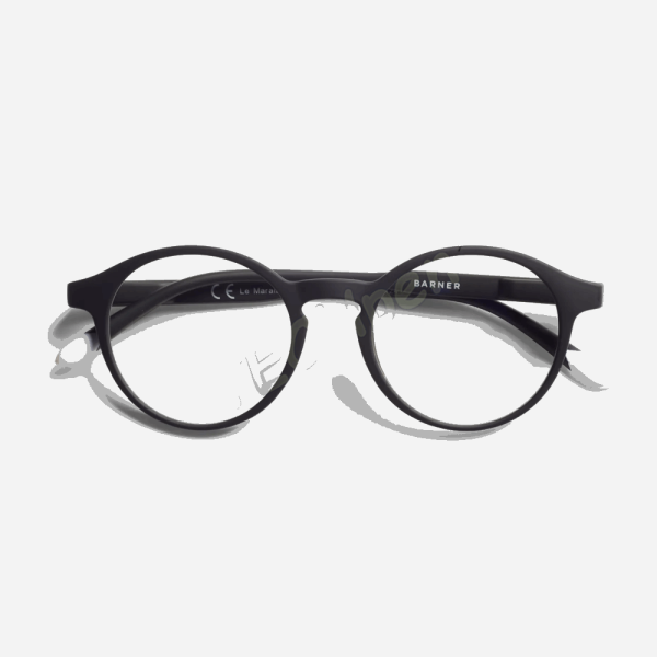 BARNER PRESBYOPIAN GLASSES MBN-R+2 LE MARAIS BLACK NOIR READING 49429