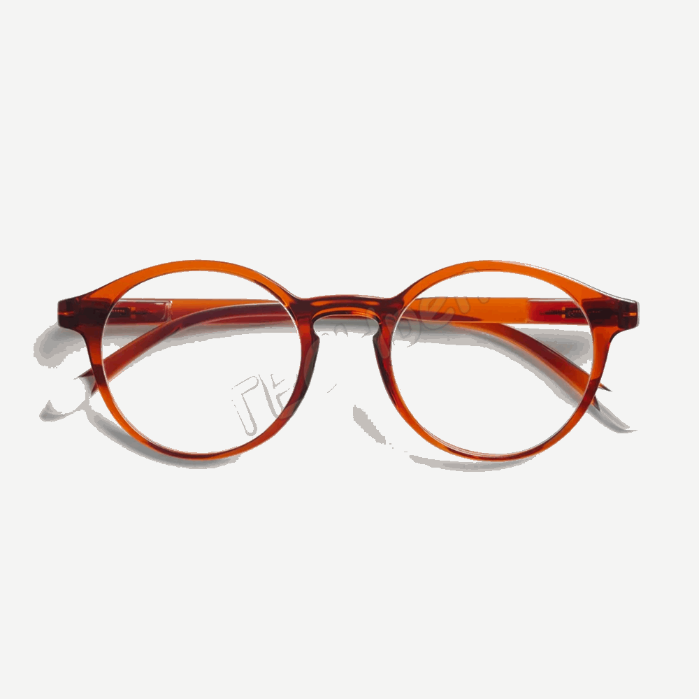 BARNER PRESBYOPIAN GLASSES MGIR 2 LE MARAIS GLOSSY INTENSE RUST +2 56651