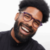 BARNER PRESBYOPIAN GLASSES MGMP 2 LE MARAIS GLOSSY MIDNIGHT PLUM (+2.0) READING 56645