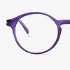BARNER PRESBYOPIAN GLASSES MGMP 2 LE MARAIS GLOSSY MIDNIGHT PLUM (+2.0) READING 56645