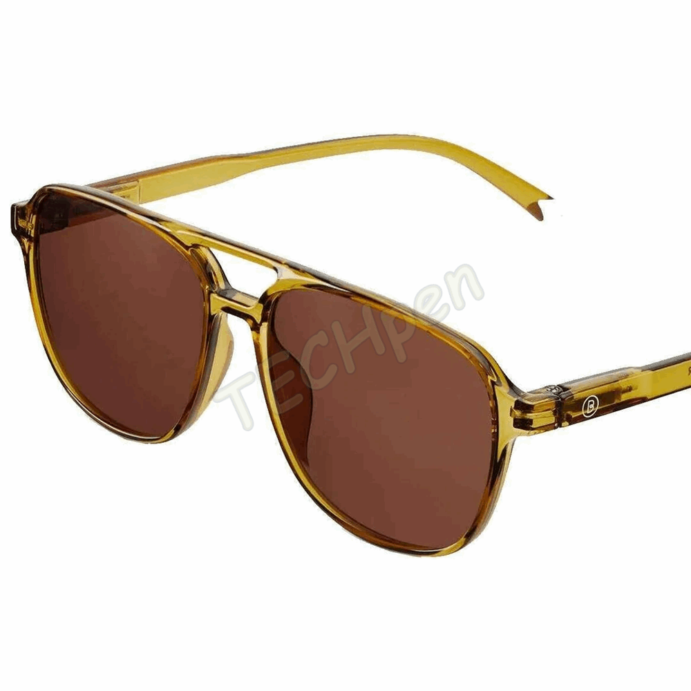 BARNER SUN GLASSES TRBRGEO-S BRAD - GLOSSY ECRU OLIVE COCOA BROWN 56507
