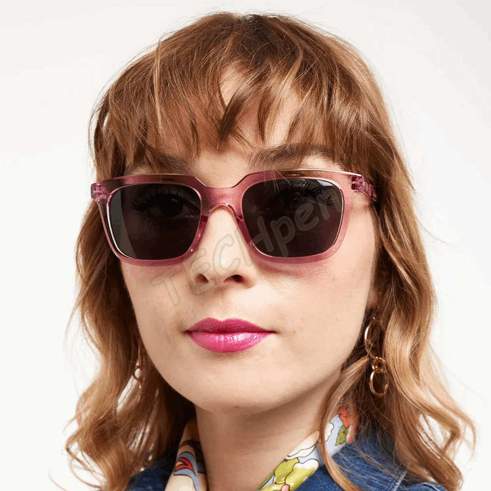 BARNER SUN GLASSES TRHOGB-S HOLLY  - GLOSSY BLUSH SMOKE 56472