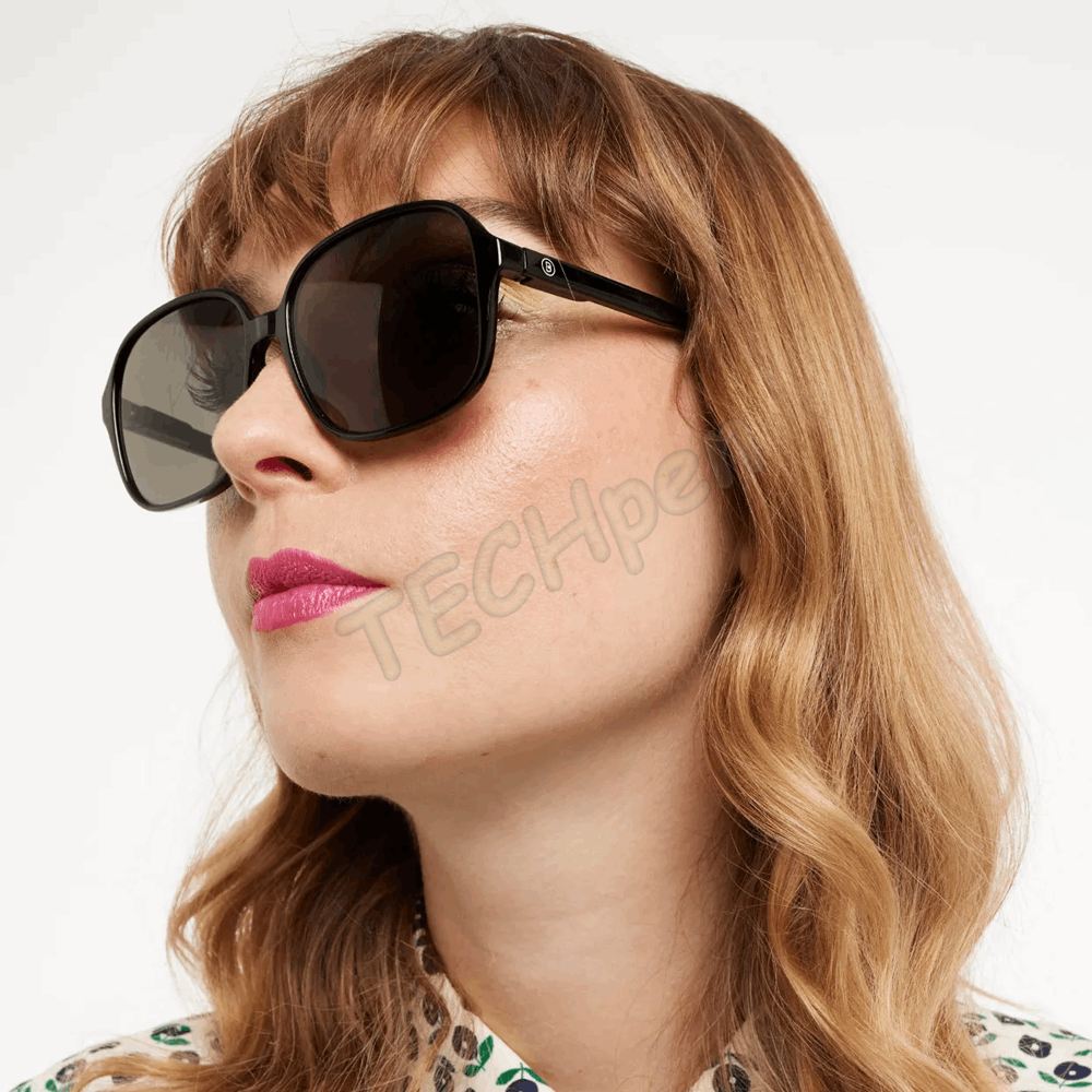 BARNER SUN GLASSES TRPAGBN-S PASCAL - GLOSSY BLACK NOIR GREEN 56521