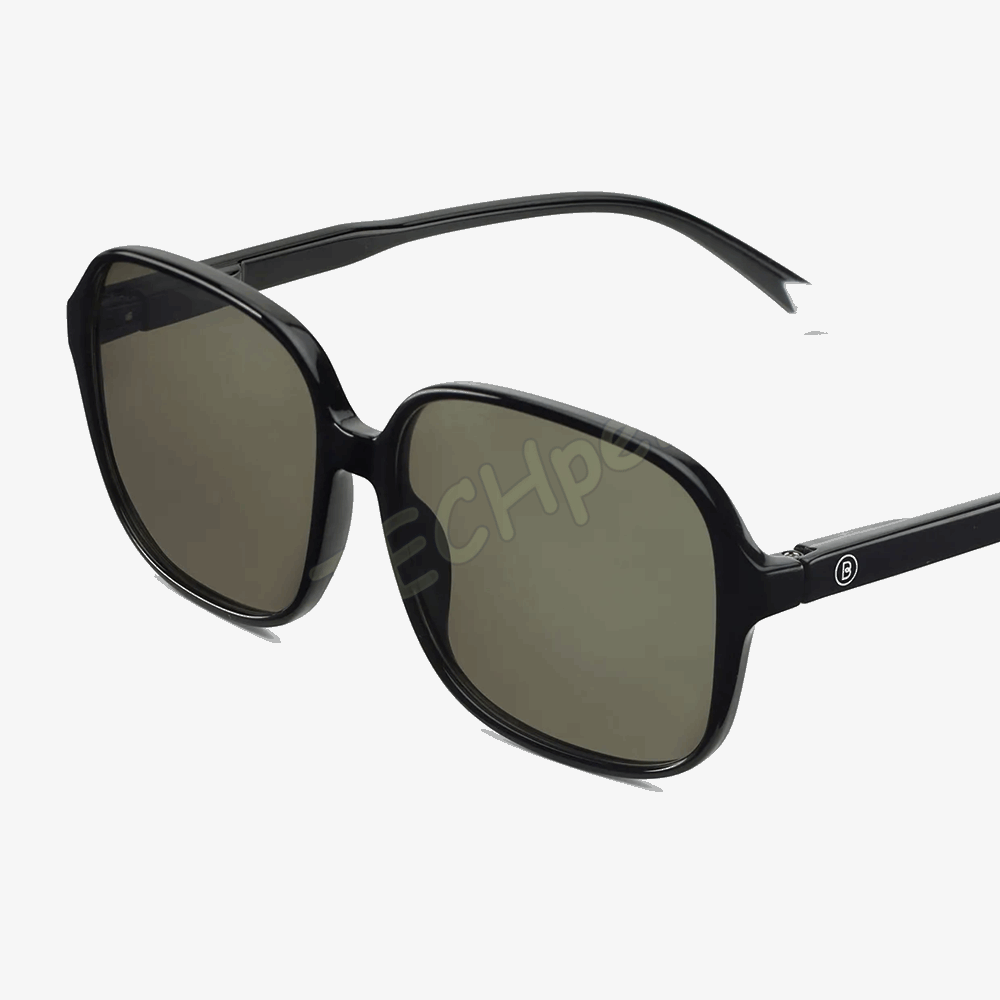 BARNER SUN GLASSES TRPAGBN-S PASCAL - GLOSSY BLACK NOIR GREEN 56521