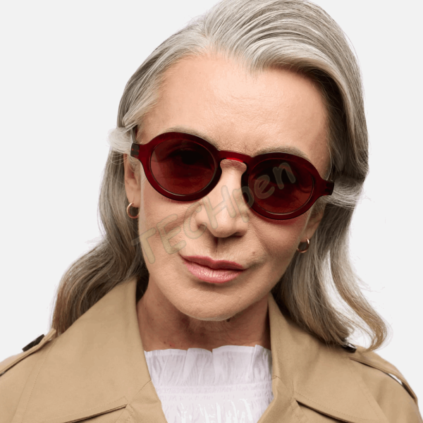 BARNER PRESBYOPIAN-SUN GLASSES CHAGCL RS 2 CHARLES CHERRY LACQUER (GLOSSY) +2,00 COOL