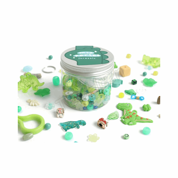 LA PETITE EPICERIE 169007 MIX DE PERLES - JURASSIC