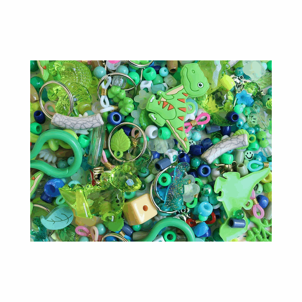 LA PETITE EPICERIE 169007 MIX DE PERLES - JURASSIC