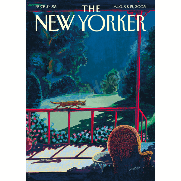 IMAGE REBUBLIC 11THEN156SE 22x22 cm THE NEWYORKER 156 SEMPE CATS NIGHT 121206