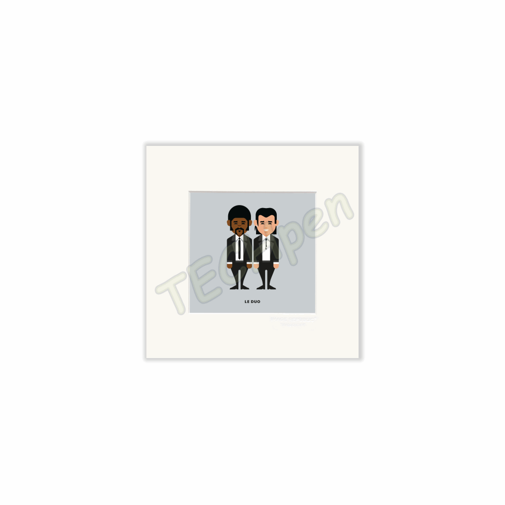 IMAGE REBUBLIC 22x22 cm LE DUO SOLO 25