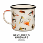 GENTLEMENS NEW ENAMEL MUG - FISH HLS015
