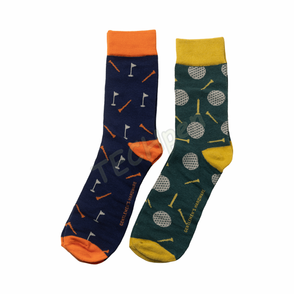 GENTLEMENS GOLF SOCKS SET OF 2 GEN684