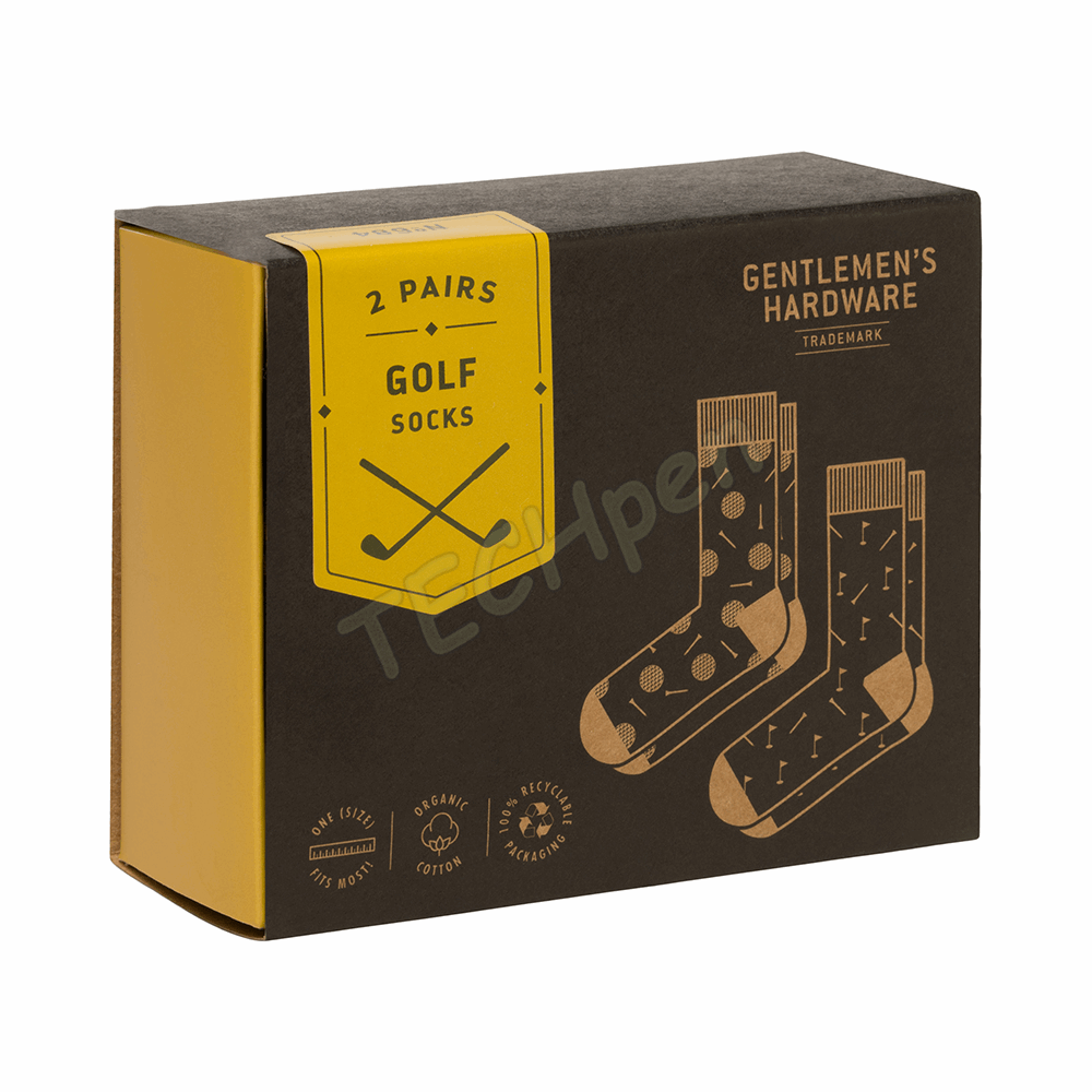 GENTLEMENS GOLF SOCKS SET OF 2 GEN684