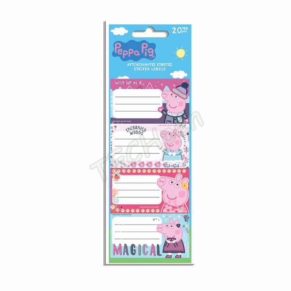 DIAKAKIS PEPPA PIG EΤΙΚΕΤΕΣ ΣΧΟΛΙΚΕΣ 5φ