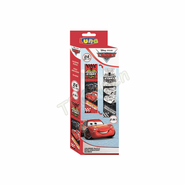 LUNA ΠΑΖΛ ΧΡΩΜΑ ΠΥΡΓΟΣ CARS 24T