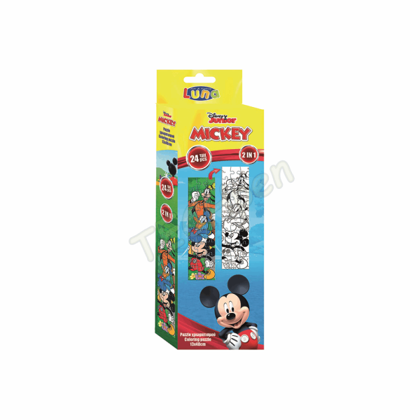 LUNA ΠΑΖΛ ΧΡΩΜΑ ΠΥΡΓΟΣ MICKEY 24T