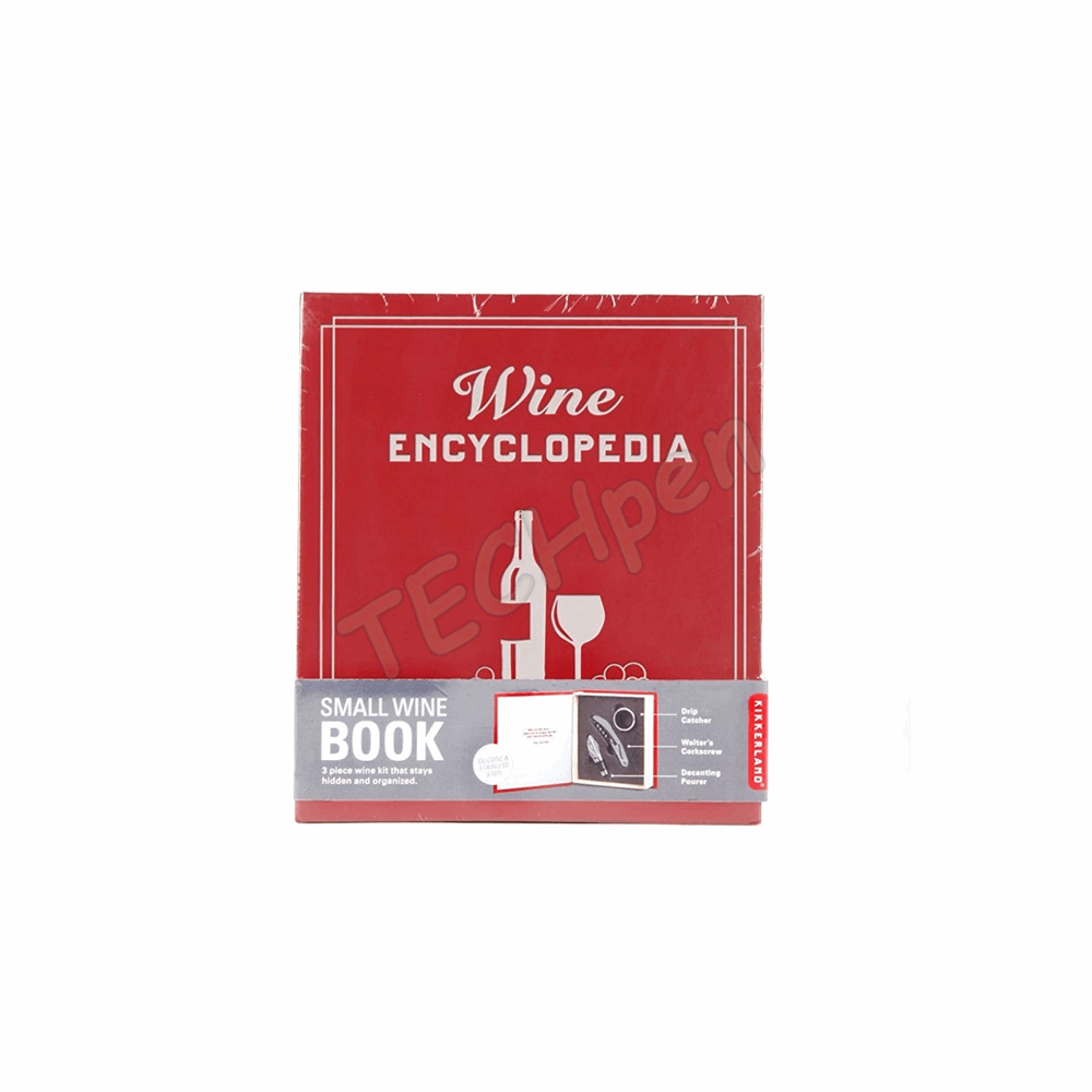 KIKKERLAND BOOK WINE KIT SMALL