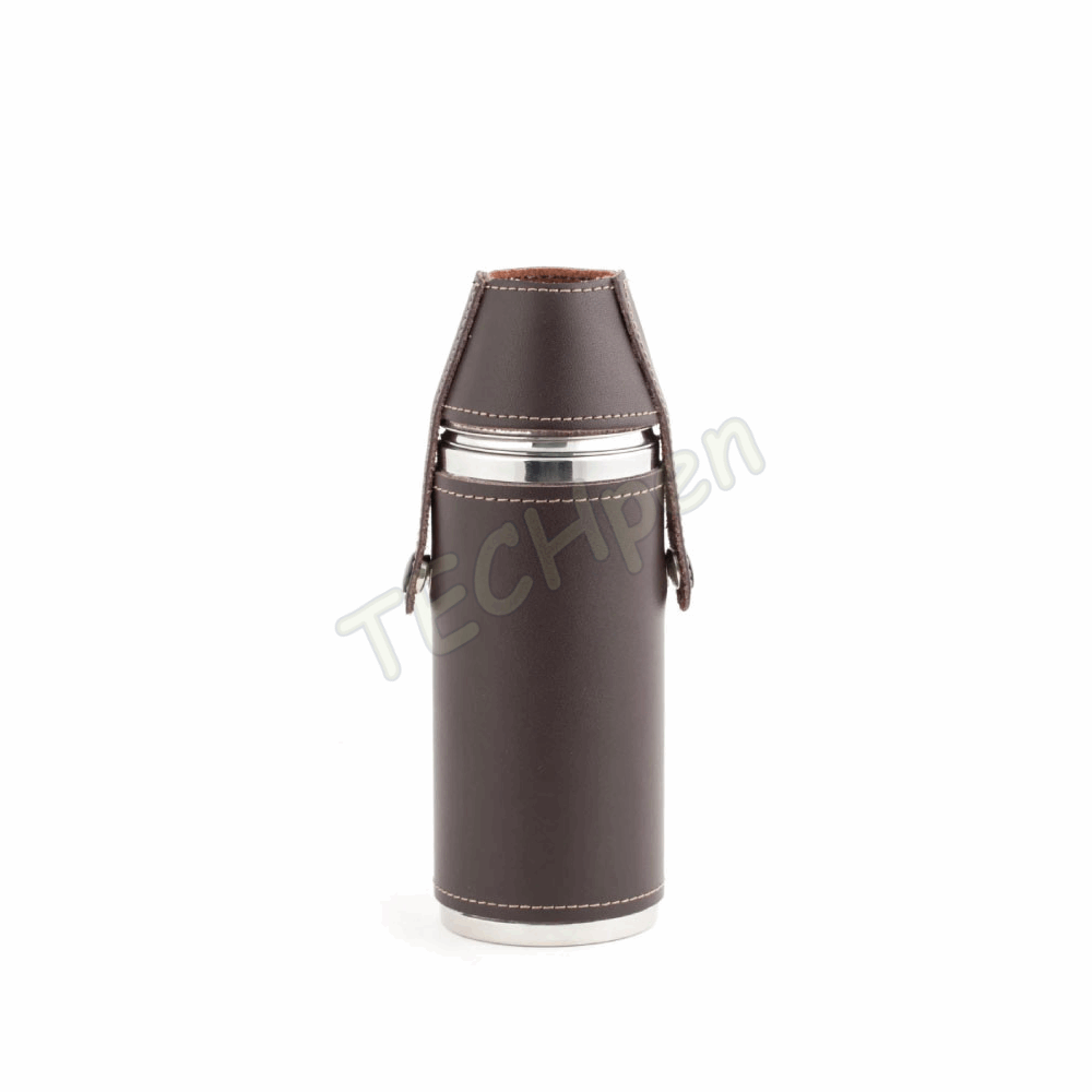 KIKKERLAND FLASK LEATHER BA58
