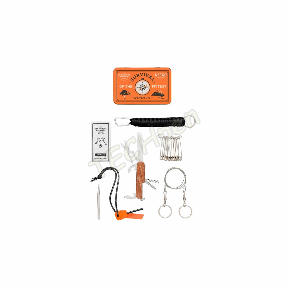 GENTLEMENS SURVIVAL KIT- ORANGE