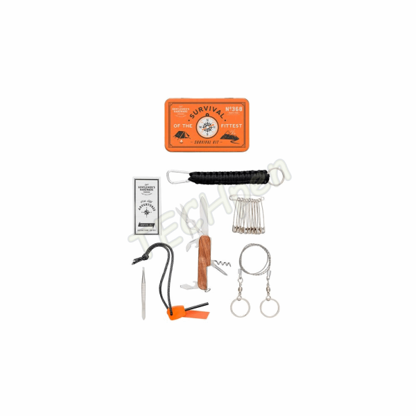 GENTLEMENS SURVIVAL KIT- ORANGE