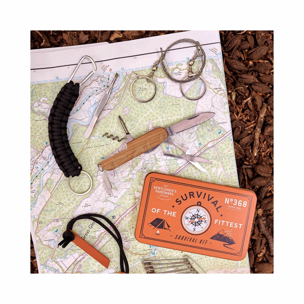 GENTLEMENS SURVIVAL KIT- ORANGE
