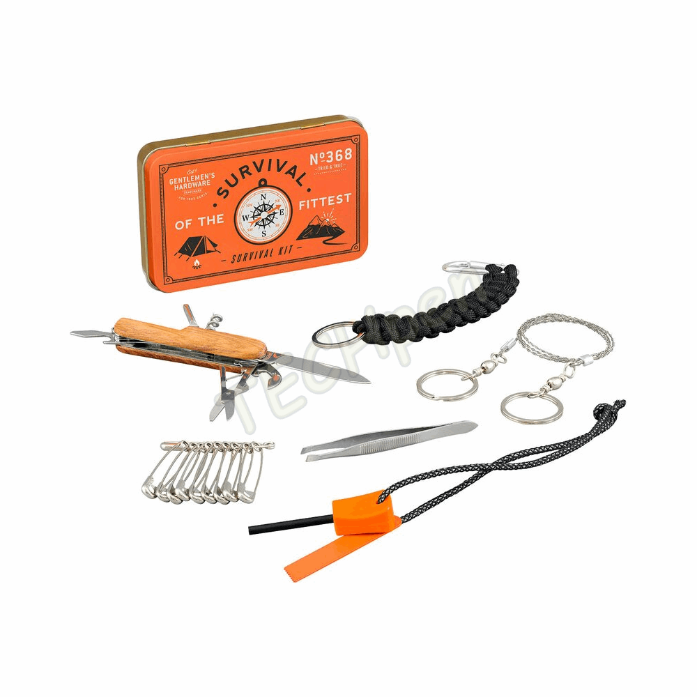 GENTLEMENS SURVIVAL KIT- ORANGE