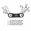 GENTLEMENS POCKET BICYCLW MULTI TOOL