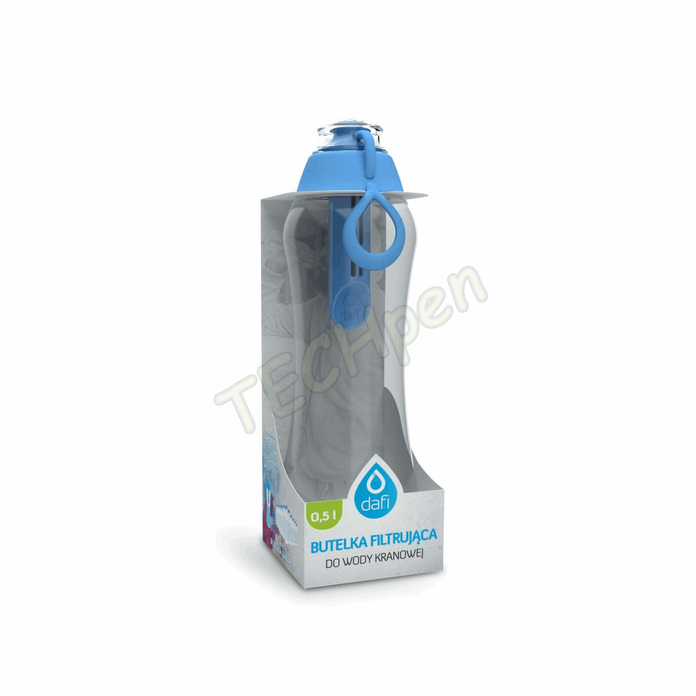 LIFEGREEN DAFI ΜΠΟΥΚΑΛΙ ΜΕ ΦΙΛΤΡΟ BLUE 500ml