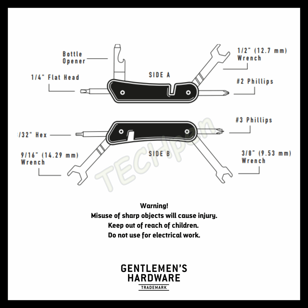 GENTLEMENS NEW ADRENALINE MULTI-TOOL GΕΝ311