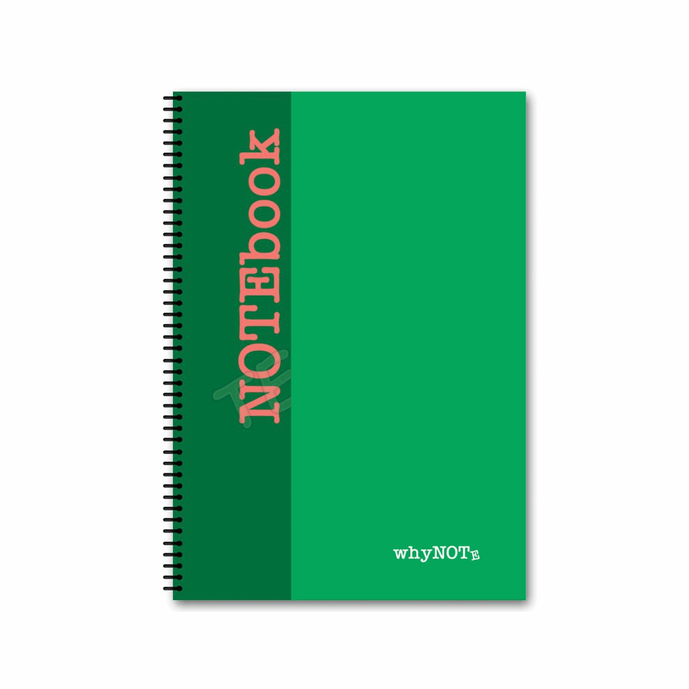 WHYNOTE ΤΕΤΡΑΔΙΟ ΣΠΙΡΑΛ Α4 DUAL - 5θ - 150φ 810.015