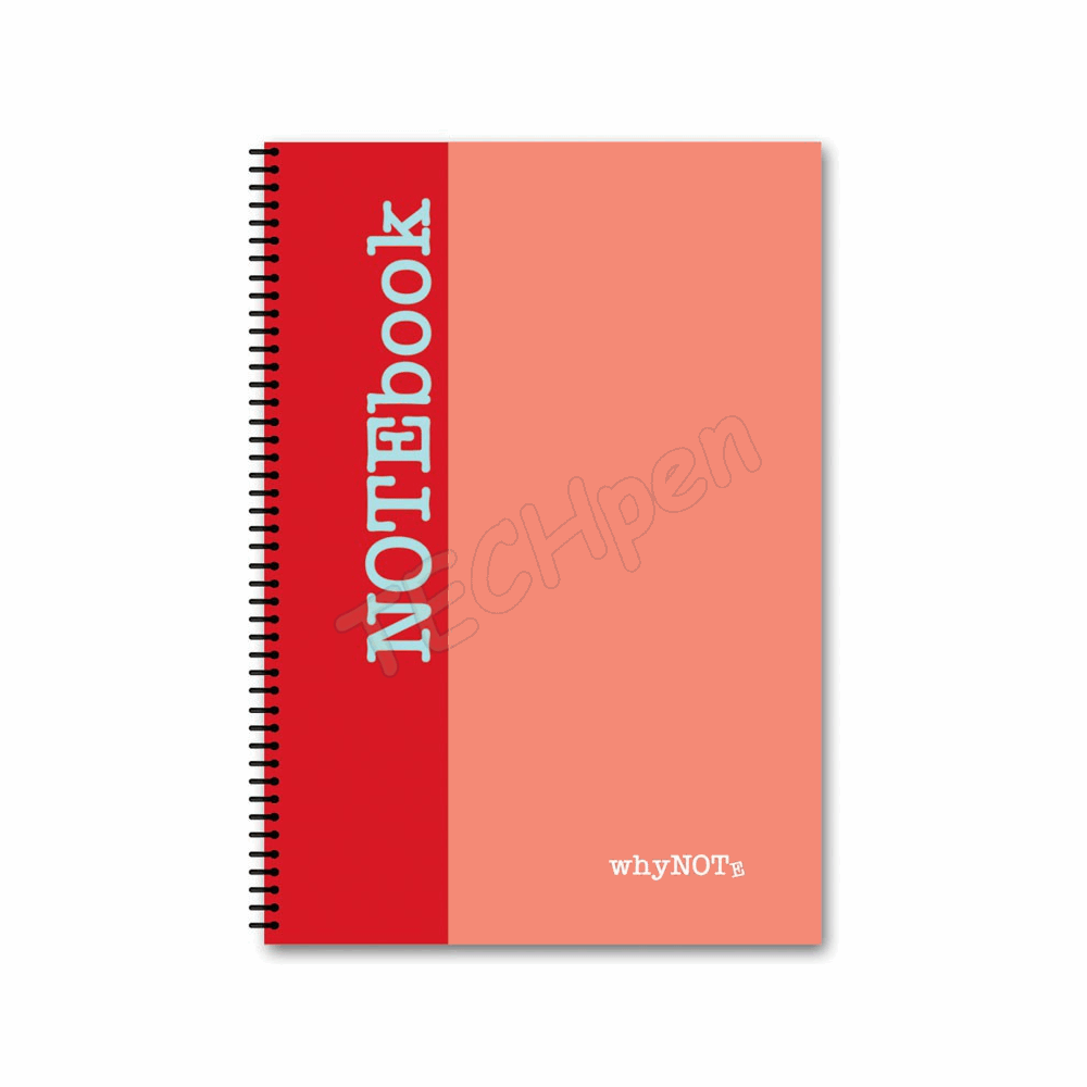 WHYNOTE ΤΕΤΡΑΔΙΟ ΣΠΙΡΑΛ Α4 DUAL - 5θ - 150φ 810.015