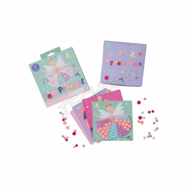 FLOSS&ROCK ENCHANTED POM POM ART 52P6266
