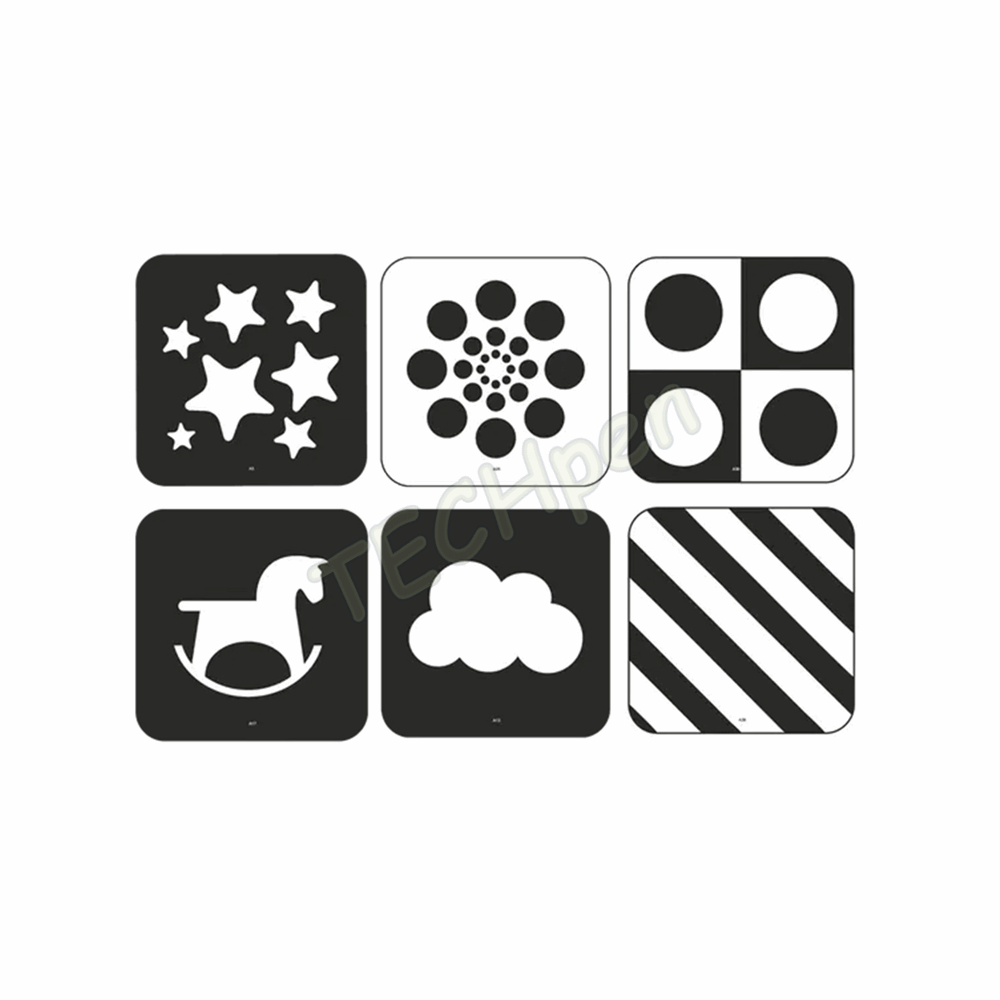 LEARNING CUBE - MONTESSORI BABY ΚΑΡΤΕΣ ΑΝΤΙΘΕΣΗΣ (2 χρώματα) 0-6m 096