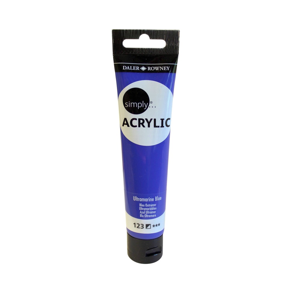 DALER ROWNEY SIMPLY ACRYL SL 75ml ULTRAMARI 126975123